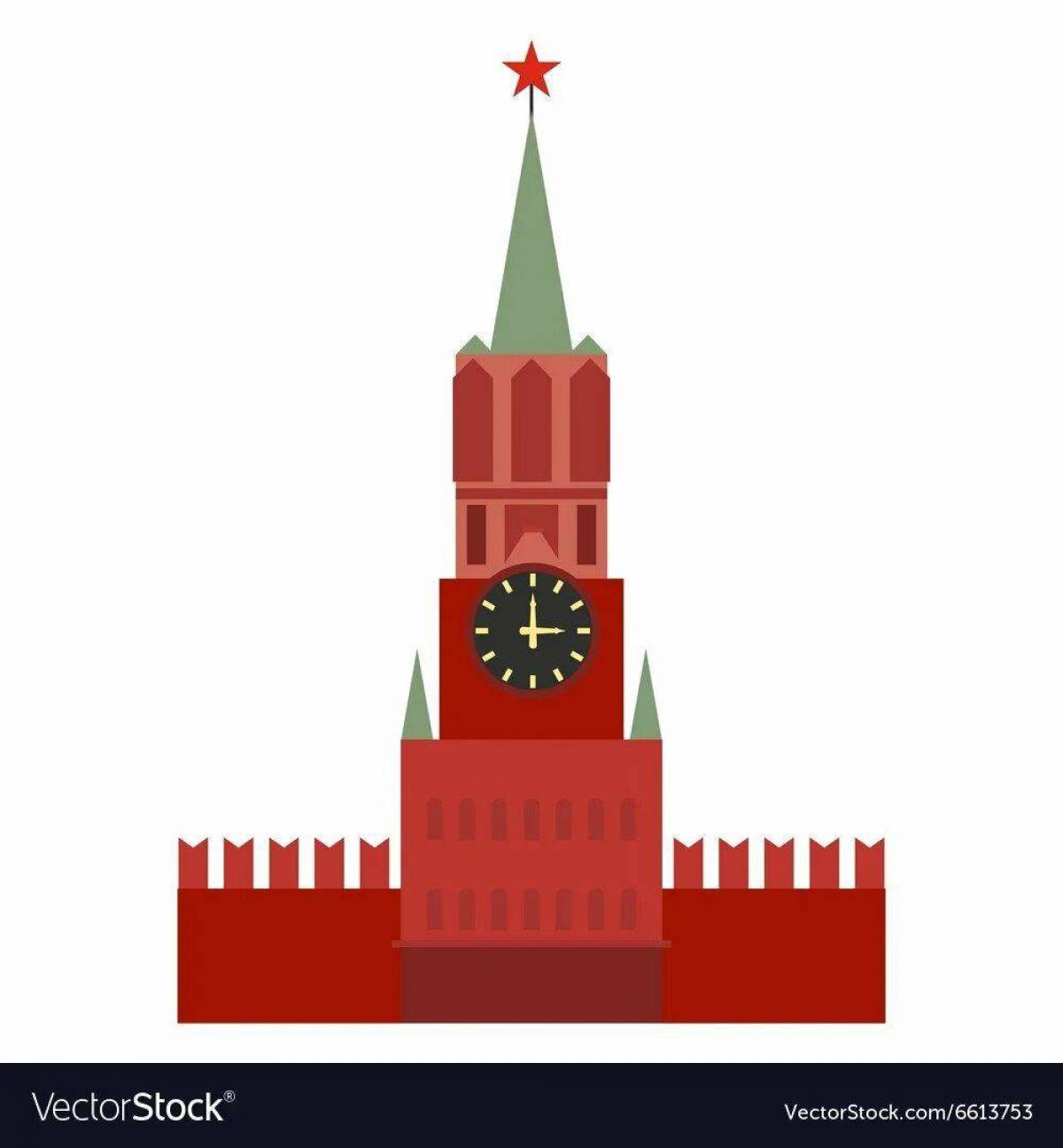 Кремль для детей дошкольного возраста #27