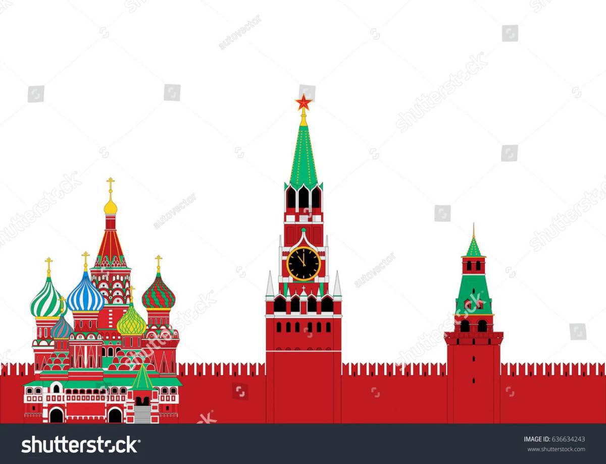 Кремль для детей дошкольного возраста #33