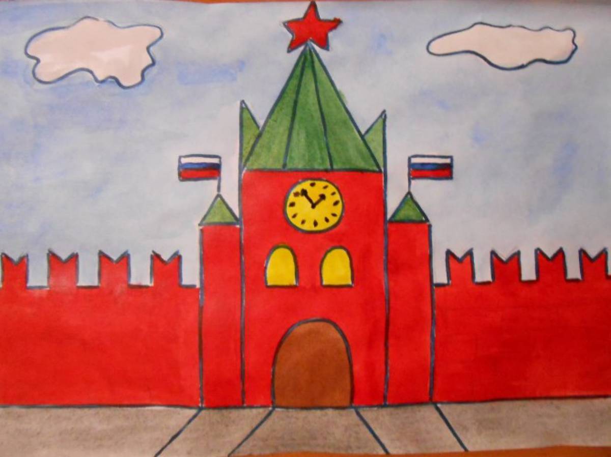 Кремль москва для детей #25