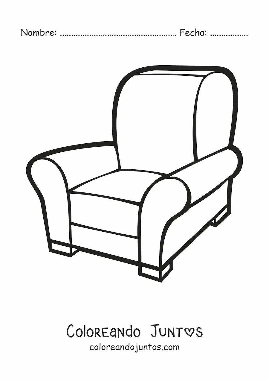Кресло рисунок для детей