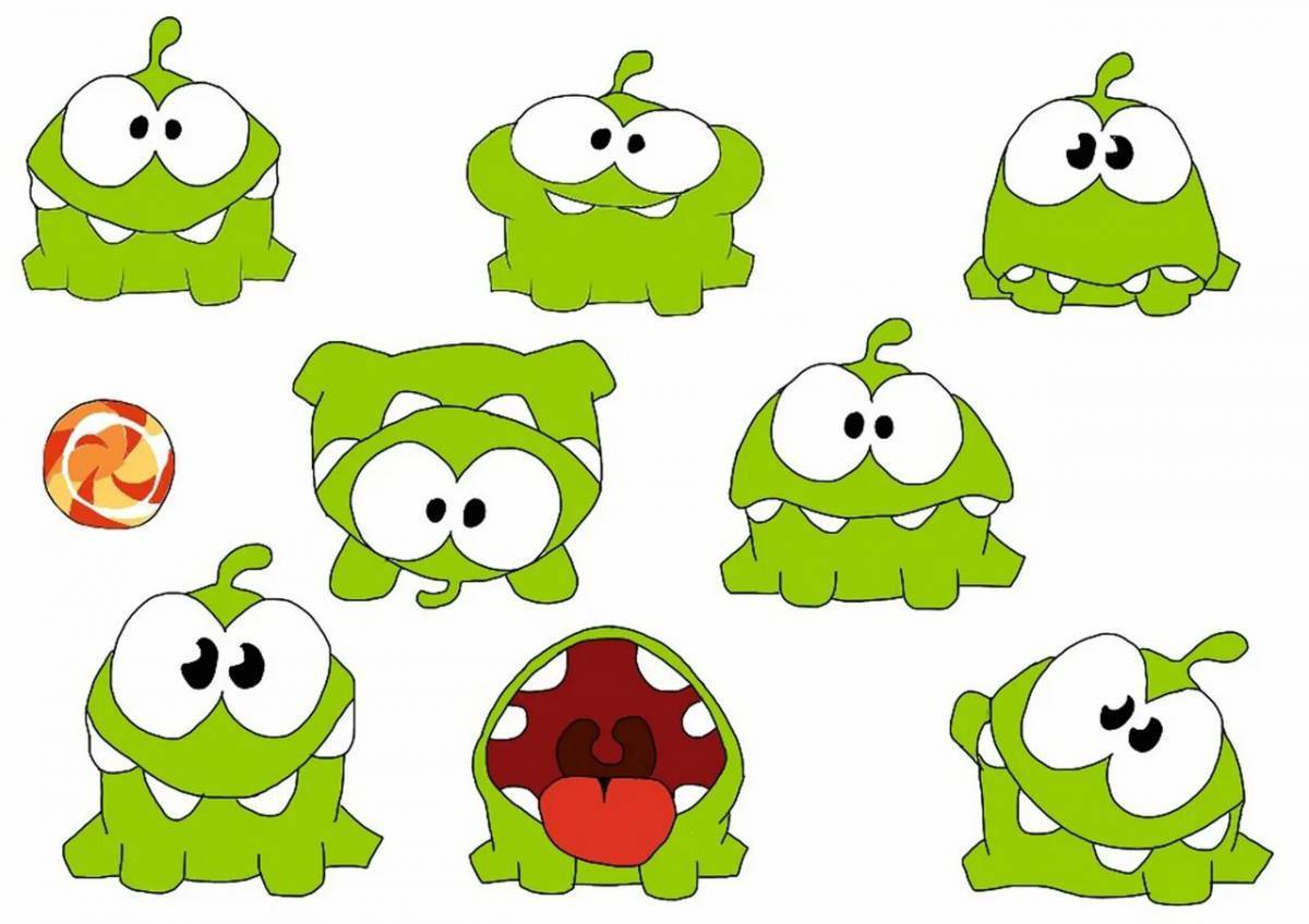 Ам Ням Cut the Rope