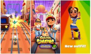 Раскраска subway surfers #21 #32391