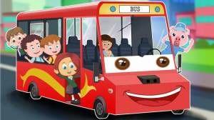 Раскраска автобус для детей #20 #32875