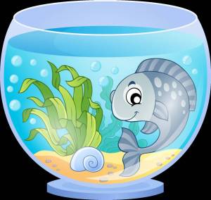 Раскраска аквариум для детей #11 #33584