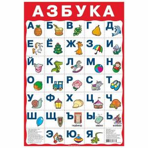 Раскраска алфавит для детей с картинками по названию буквы #11 #34220