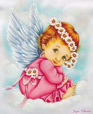 Раскраска ангел для детей #18 #35311