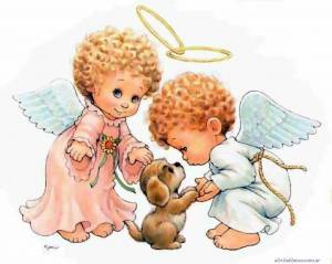 Раскраска ангел для детей #24 #35317