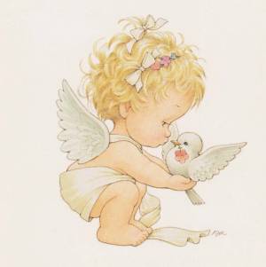 Раскраска ангел для детей #25 #35318