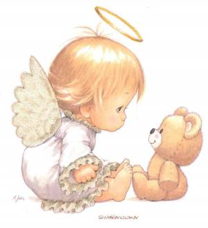 Раскраска ангел для детей #28 #35321