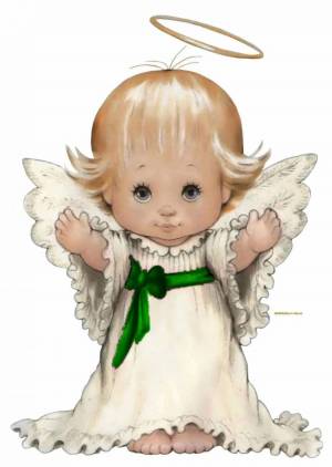 Раскраска ангела с крыльями для детей #19 #35375