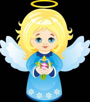 Раскраска ангелочек для детей #8 #35439