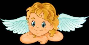 Раскраска ангелочек для детей #32 #35463