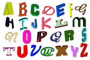 Раскраска английский алфавит для детей #2 #35545