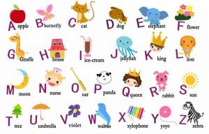 Раскраска английский алфавит для детей #4 #35547