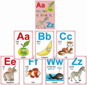 Раскраска английский алфавит для детей #12 #35555