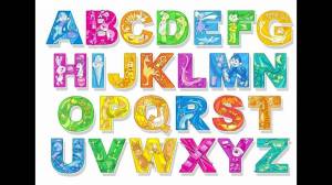 Раскраска английский алфавит для детей #27 #35570