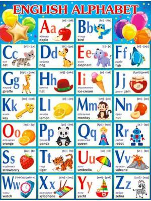 Раскраска английский алфавит для детей 2 класс #9 #35591