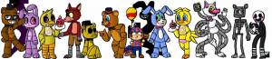 Раскраска аниматроники для детей #12 #35851