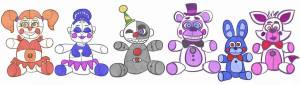 Раскраска аниматроники для детей #23 #35862