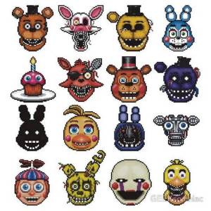 Раскраска аниматроники для детей #31 #35870