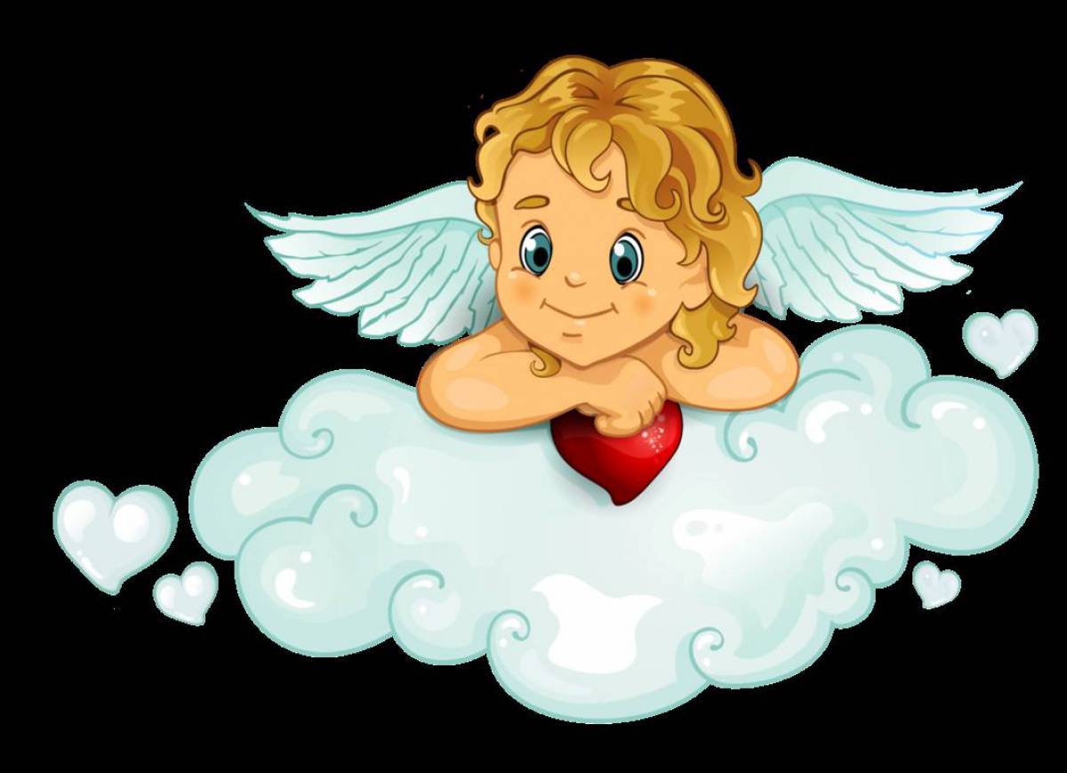 Ангела с крыльями для детей #13