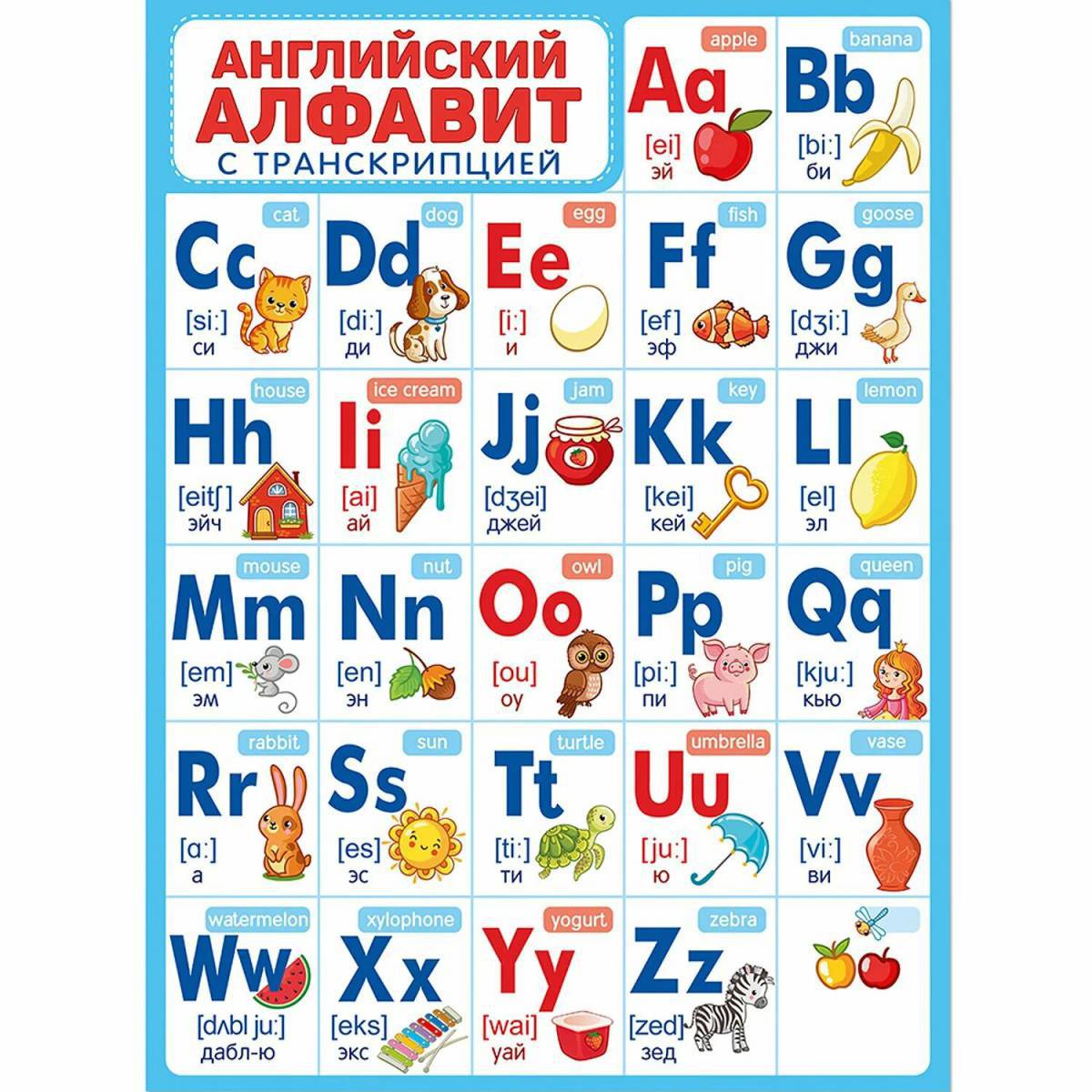 Английский алфавит для детей #10