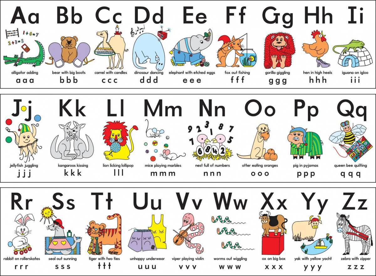 Английский алфавит для детей #25