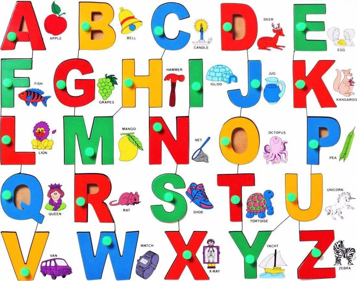 Английский алфавит для детей #34