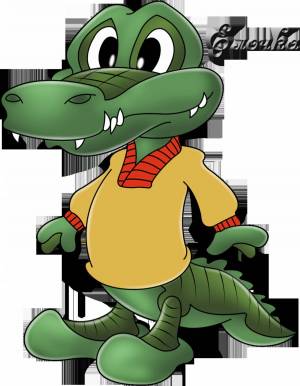 Раскраска крокодил гена для детей #10 #356189