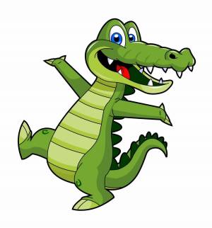 Раскраска крокодил для детей 3 4 лет #9 #356262