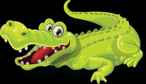 Раскраска крокодил для детей 3 4 лет #20 #356273