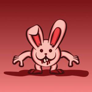 Раскраска кролик бонза #12 #356411