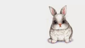 Раскраска кролик рисунок #35 #356532