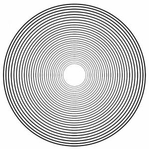 Раскраска круговая спираль создать #35 #357575