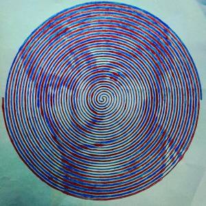 Раскраска круговая спираль создать #36 #357576