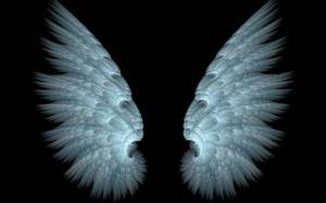 Раскраска крылья ангела #3 #358552