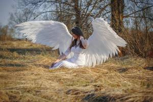Раскраска крылья ангела #9 #358558