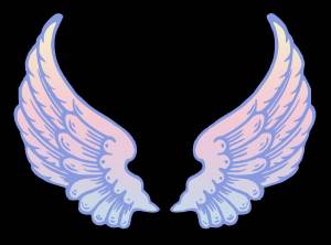 Раскраска крылья ангела #18 #358567