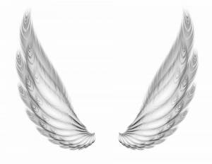 Раскраска крылья ангела #20 #358569