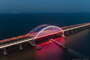 Раскраска крымский мост #2 #358627