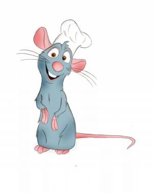 Раскраска крыса для детей #11 #358665