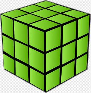Раскраска куб #22 #359245