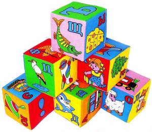 Раскраска кубики для детей #1 #359253