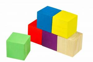 Раскраска кубики для детей #8 #359260
