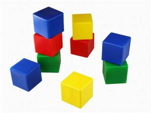 Раскраска кубики для детей #10 #359262