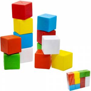 Раскраска кубики для детей #13 #359265