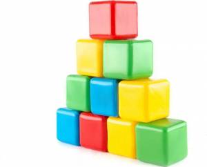 Раскраска кубики для детей #14 #359266