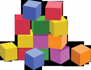 Раскраска кубики для детей #24 #359276