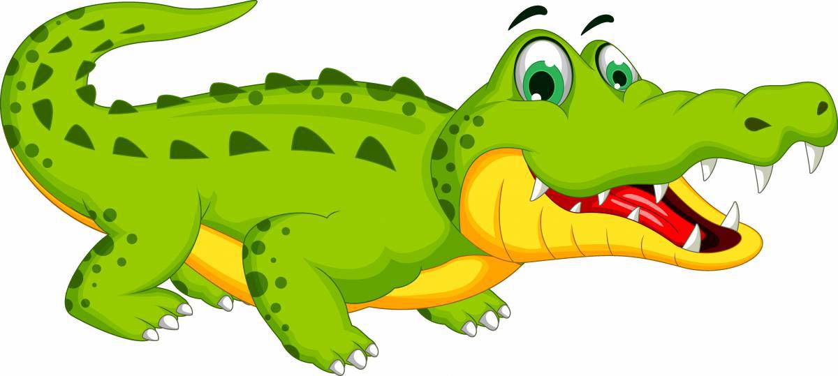 Крокодил для детей 3 4 лет #5