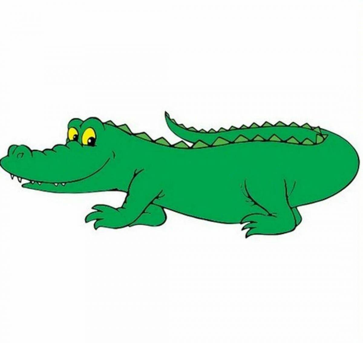 Крокодил для детей 3 4 лет #6